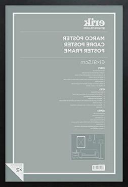 Cornice Per Maxi Poster, 61 X 91,5 Cm, Colore: Nero