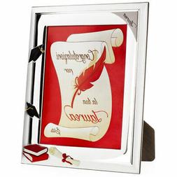 Cornice Porta Foto 15 x 20 In Argento Regalo Laurea ELITE Ma