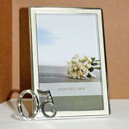 Cornice portafoto 10x15 in silver plated 50&deg; anniversario -
