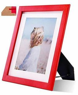 Cornice portafoto 20x25 in Legno Rosso Tenue, per Foto 15x20