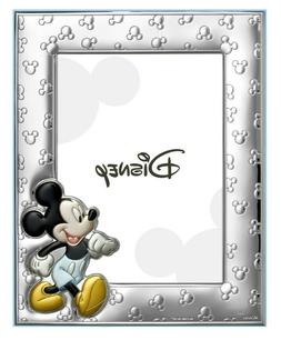 CORNICE PORTAFOTO BIMBO ARGENTO DISNEY CELESTE MICKEY BELTRA