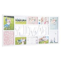Cornice Portafoto Collage Family per 10 Foto 10x15cm&13x18cm