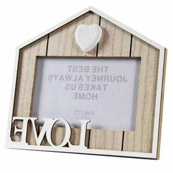 Cornice Portafoto da Tavolo Forma Casa Design Shabby Chic Lo