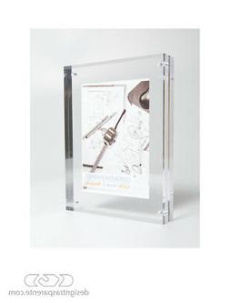 CORNICE DA TAVOLO VERTICALE - ORIZZONTALE IN PLEXIGLASS PER 