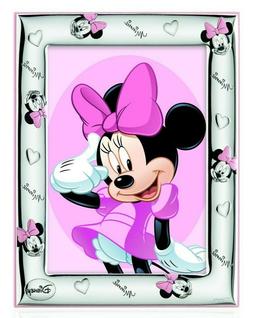 CORNICE PORTAFOTO DISNEY BAMBINA BIMBA MINNIE VALENTI cm 9x1