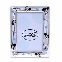 CORNICE PORTAFOTO in ARGENTO - DISNEY TOPOLINO - 13x17 cm