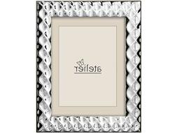 Cornice portafoto Atelier in argento e legno 925 pvd Made in