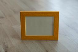 Cornice portafoto in legno giallo per foto da appoggio misur