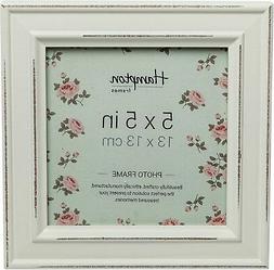Hampton Frames - Cornice portafoto Legno Bianco 5x5 