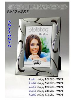 CORNICE PORTAFOTO PORTAFOTOGRAFIA SATINATA ELEGANTE CON PIED