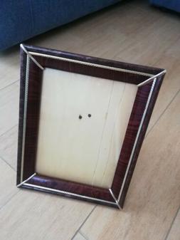 cornice portafoto vintage da appoggio cm marrone