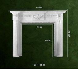 CORNICE RIVESTIMENTO CAMINETTO IN GESSO COD. FSB/15 - CAMINO