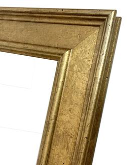 Cornice su misura in legno oro foglia Art. 340.010