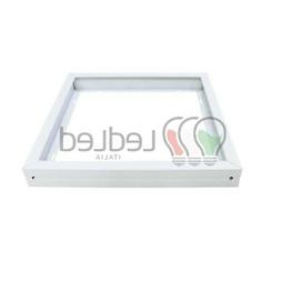 Cornice Supporto per Pannello Led Quadrato Bianco
