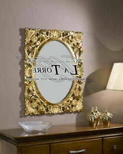 Cornice traforata ovale quadro barocco Classico oro 50x70 ar