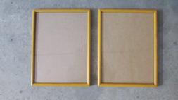 Gialle In Legno Con Vetro Misure 18 X 24