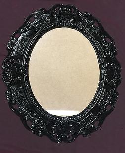 Barocco Nero Ovale 45x37 Cornice Foto Antico Cornici Con Vet