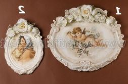 D'acanto Quadri In Ceramica Bianco Shabby Via Veneto