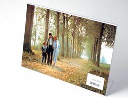 Da Tavolo In Plexiglass - Espositore - Portafoto - Misure Va