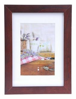 Marrone Scuro 10x15 O 7x10 Cm Foto Legno Telaio Immagini Sup
