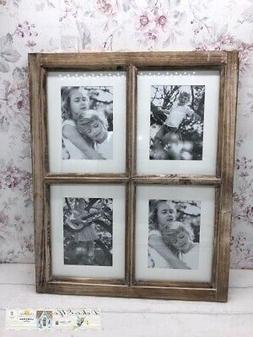 Per 4 Foto Legno Braun Shabby Vintage Casa Di Campagna