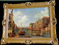 Quadro 90x70 Antico Barocco Rettangolare Immagine Venezia It