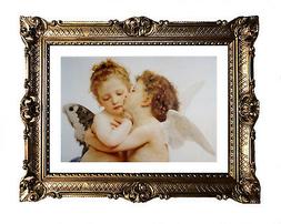 Quadro Angelo Raffaele Antico Barocco Rococo 90x70 Decorazio