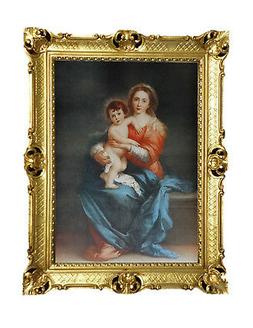 Quadro Immagine Repro Antico Barocco Rococo 90x70 Decorazion