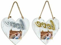 Scritta 10x15 Grafette Cuore Love Vintage Shabby Chic Cornic