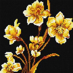 Diamond Painting Set Cornice Legno Immagine 30x30 Diamante P