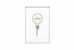 KunstLoft&reg; Dipinto in acrilico 3D 'Flash of Inspiration' 40