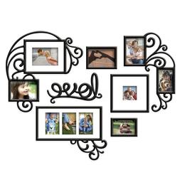Fai da Te 3D Amore Cuore Foto Cornice Acrilico Kit Muro Coll