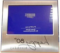 Felice compleanno 80 regalo presente Photo Frame uomini donn