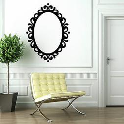 Foto Cornice Ovale Specchio Decorativo Contemporaneo Vintage