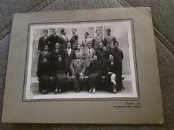 FOTOGRAFIE ANTICHE CORNICE DI  CARTONE FOTO PENUZZI PARMA BO