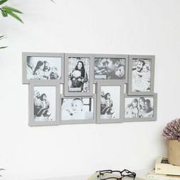 Grande Grigio Multi Foto Cornice da Parete Arredo Casa Rusti
