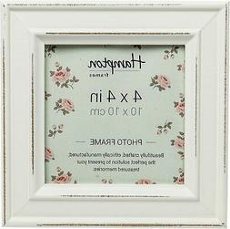 Paloma Cornice Portafoto Legno Bianco 14.5 X 14.5 X 2.5 Cm,