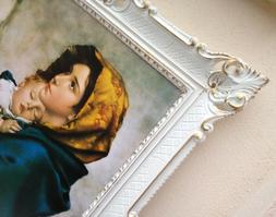 Immagine con Telaio Quadro Santa Madre Maria Bambino 90x70 C