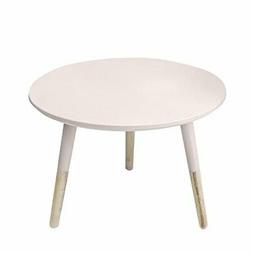 Suarez Irina S01 Tavolino, 50x50x35 H cm, Rovere, Rosa, Legn