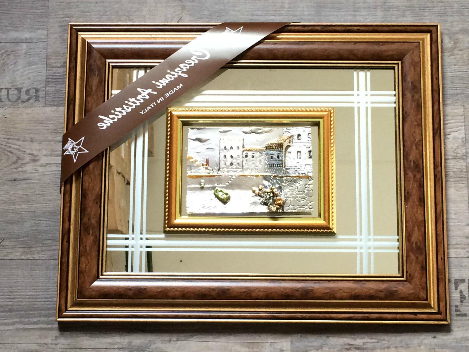 3 d mogano legno specchio designer immagine