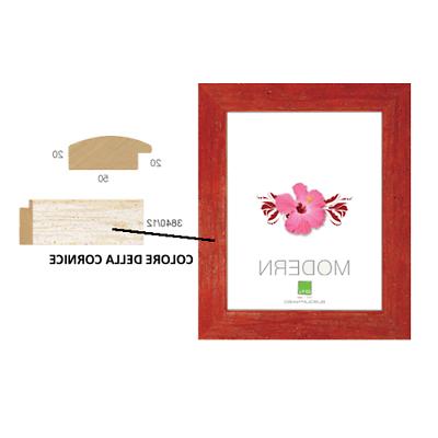 3840 12 cornice in legno per quadri