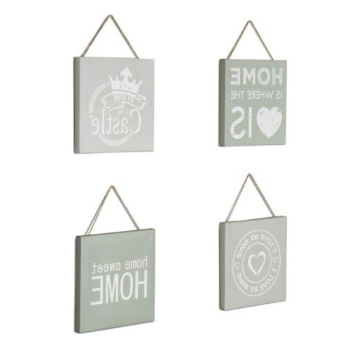 4er set dipinto a parete 20x20cm decorazione