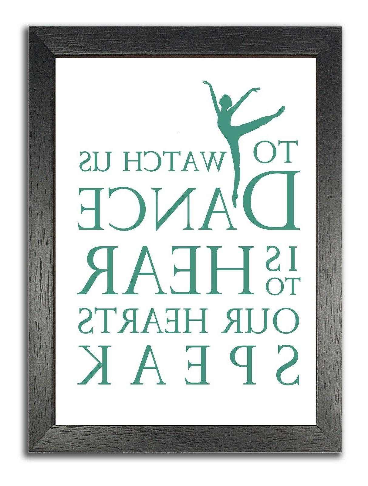 a orologio us danza motivazionale poster ispirazione