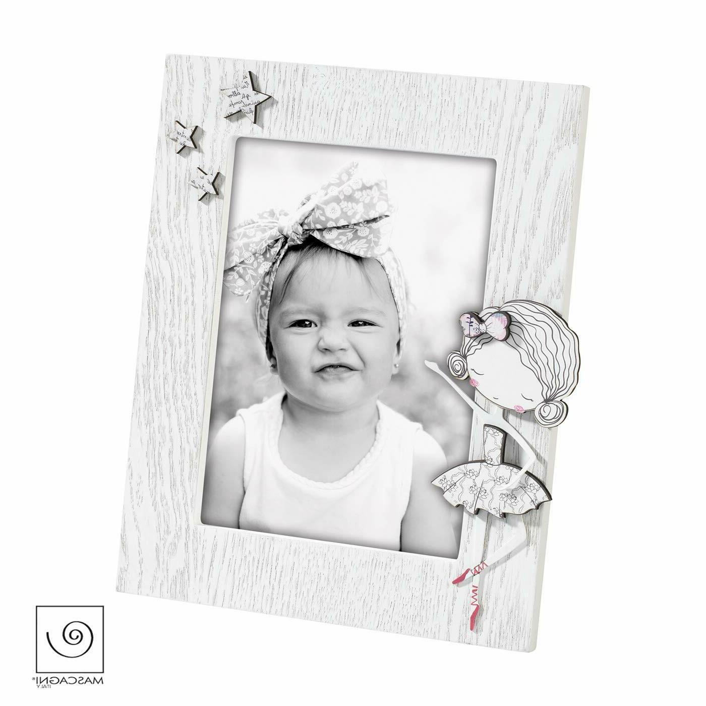 a1102 portafoto in legno vintage decorato per