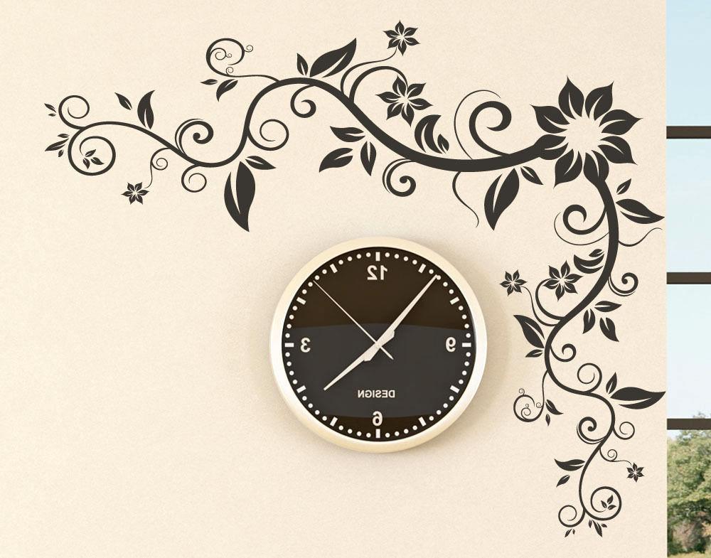 adesivi murali wall stickers cornice ornamento decorazione