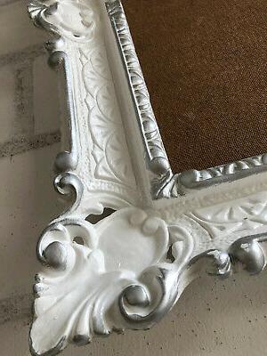 antico barocco cornici bianco argento 56x46 cornice