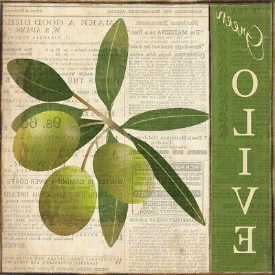 ballantyne stampa artistica cibo verde oliva su