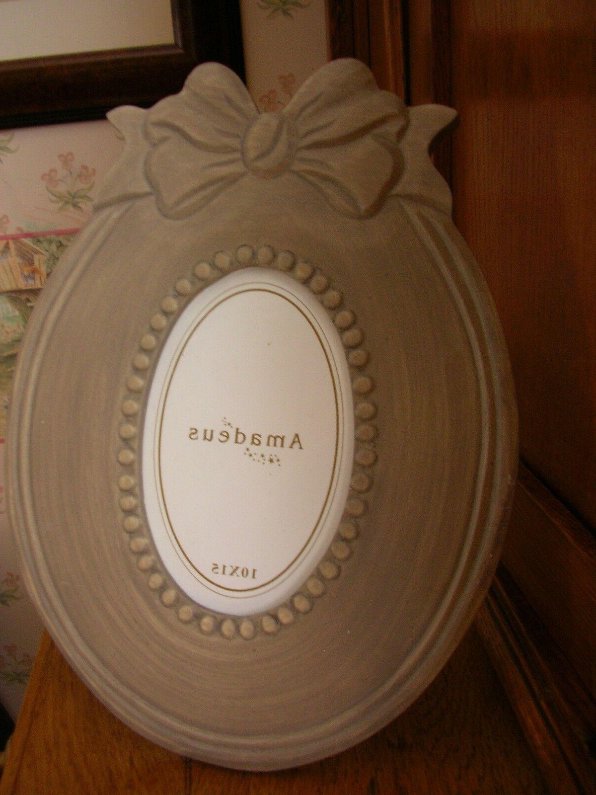 bellissima deliziosa cornice ovale in legno colore