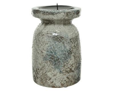 candelabro 12x18 cm white washed