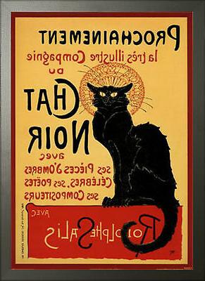 con cornice chat noir maxi poster 61